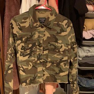 Abercrombie&Fitch camouflage jacket. Size Medium